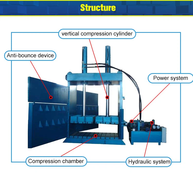 Plastic baler Plastic baler