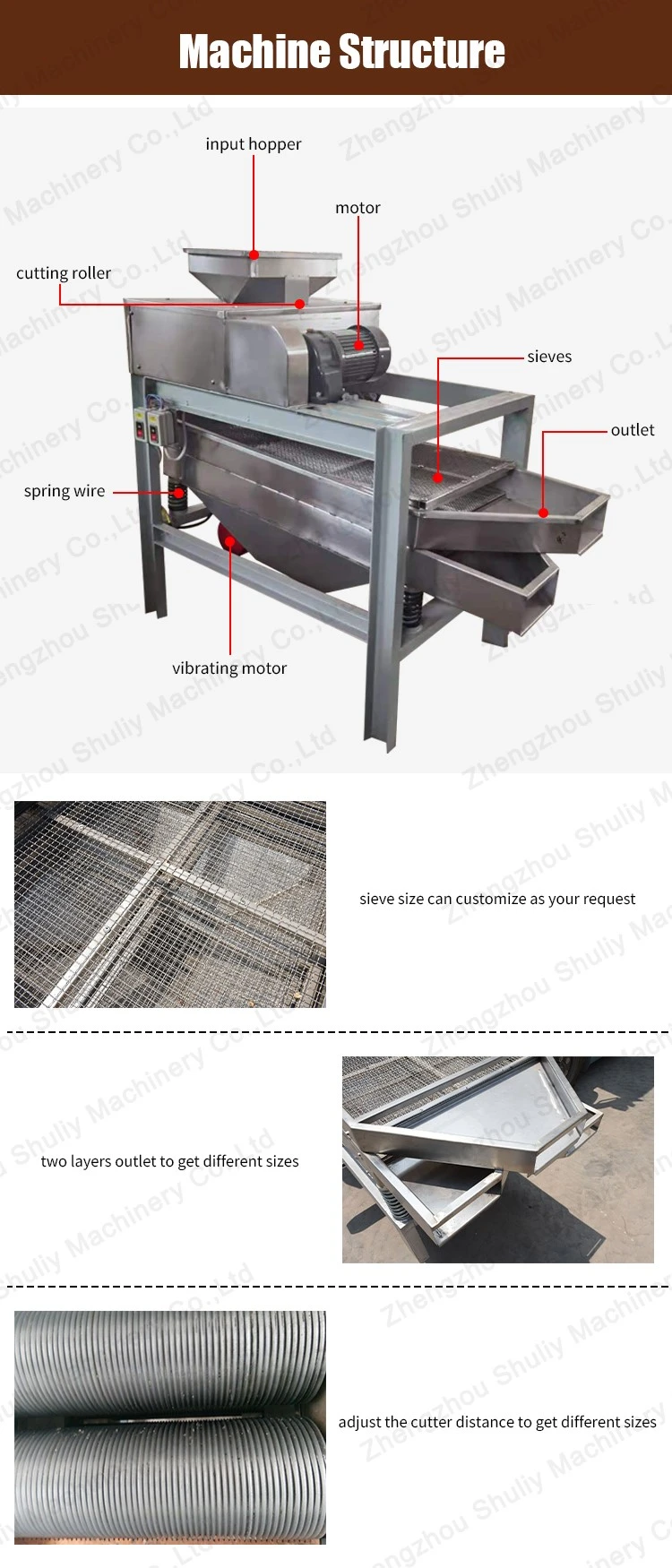 Groundnut cutting machine Groundnut cutting machine