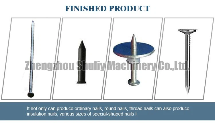 Automatic nail making machine Automatic nail making machine