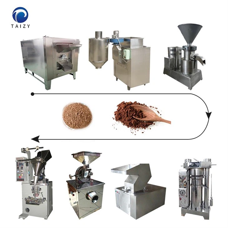 cocoa powder processing line
