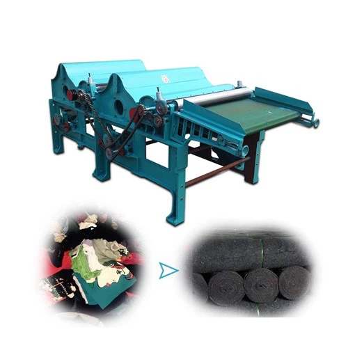 Máquina de reciclaje de telas de desecho