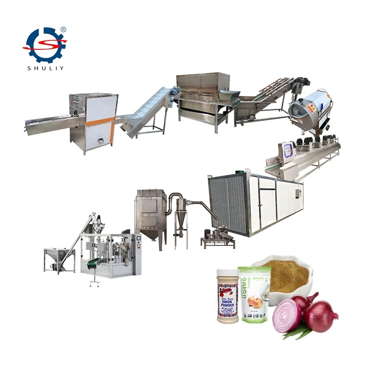Línea de producción de cebolla