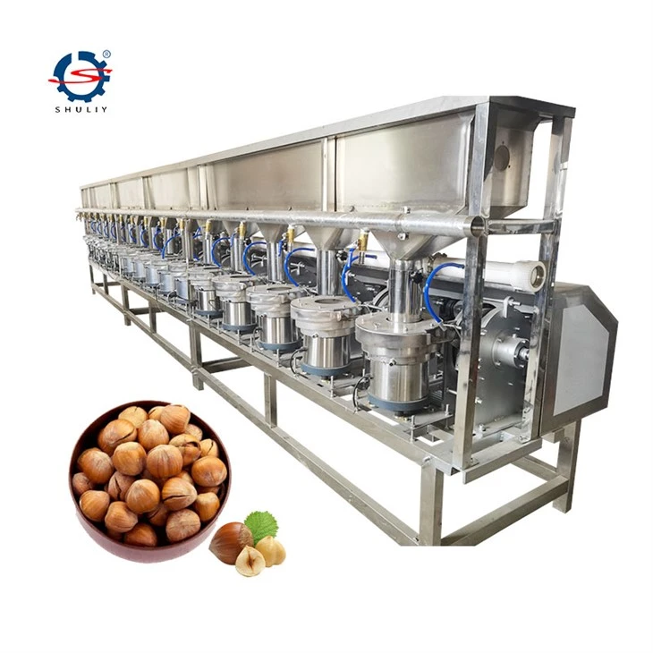 Máquina de apertura de nueces de pistacho