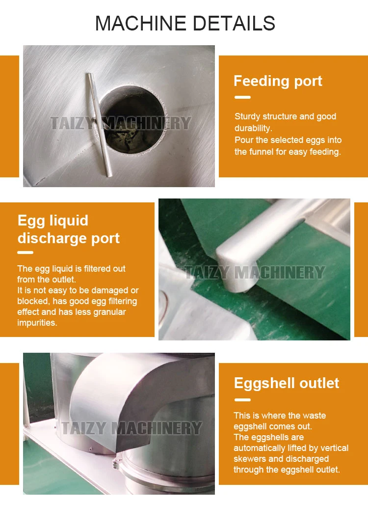 egg breaking machine egg breaking machine
