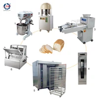 Línea de producción de panadería automatizada