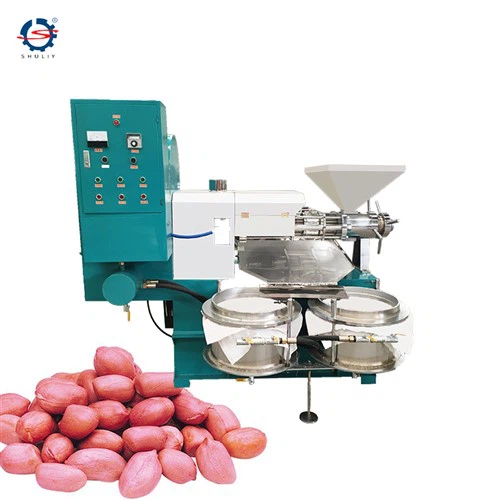 Máquina de extracción de aceite de maní