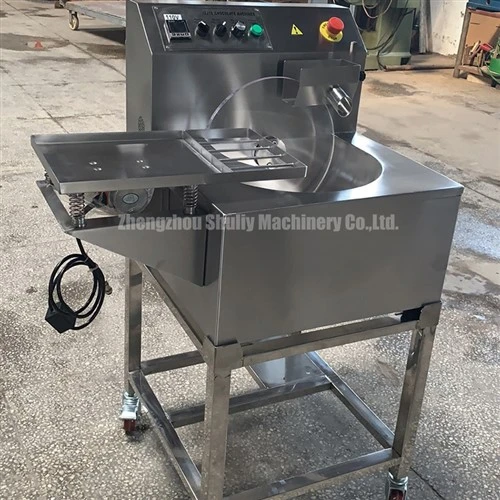 Máquina industrial para derretir chocolate