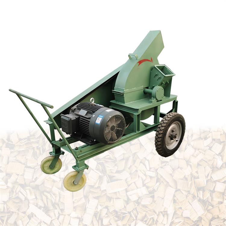 Máquina trituradora de madera